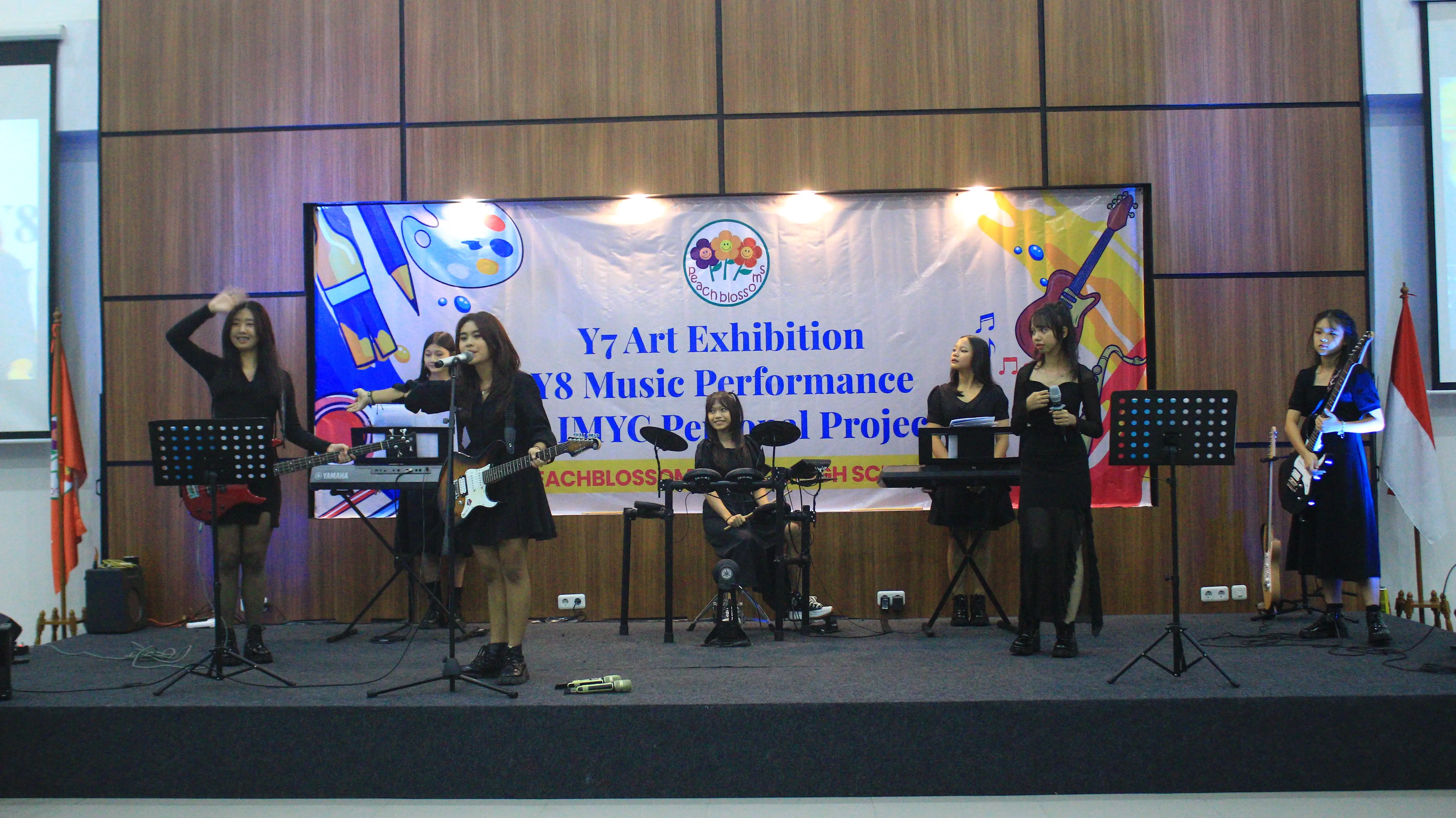 Y8 Music Exhibition at Peachblossom School